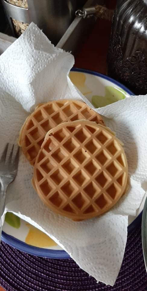Mini Waffle Maker Βαφλιέρα για Στρογγυλές Βάφλες 350W