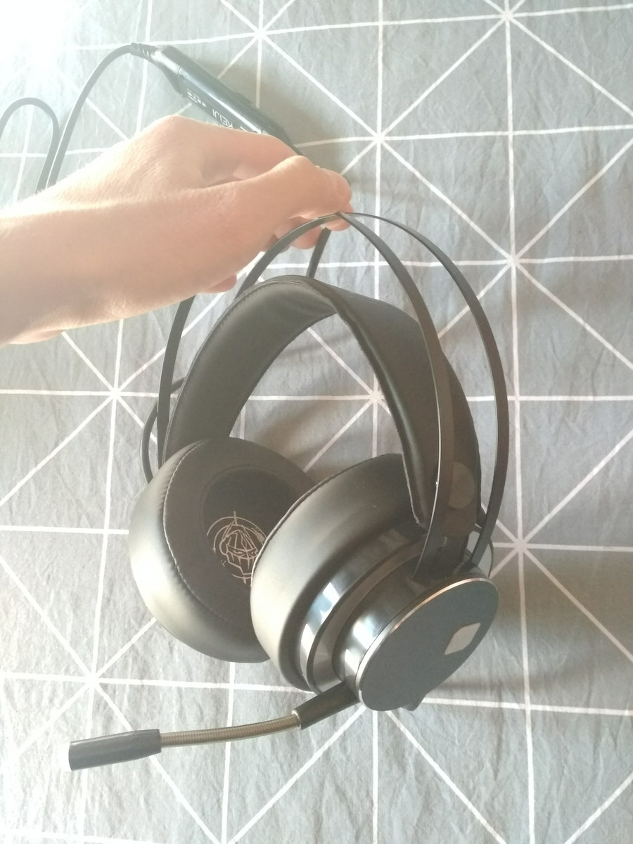Zeroground HD-2400G Keiji Over Ear Gaming Headset με σύνδεση USB