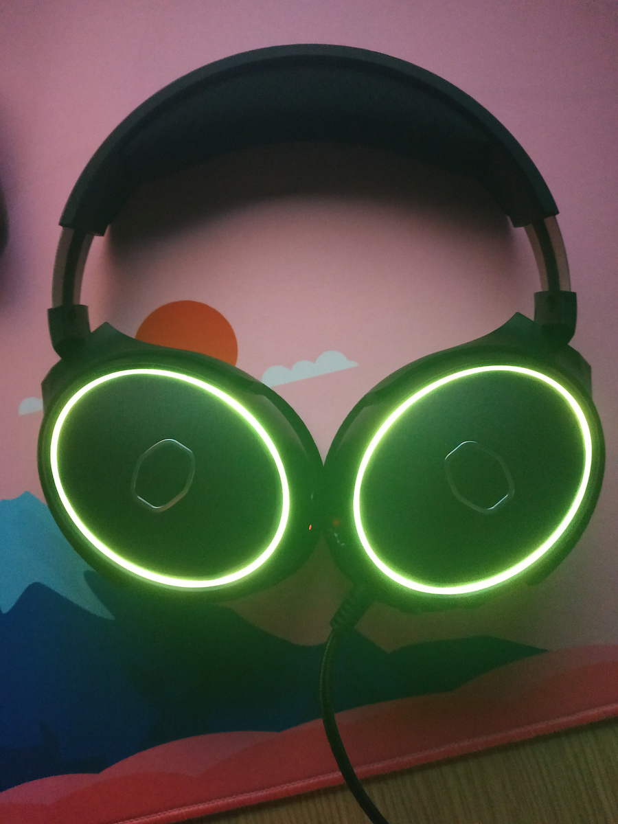 CoolerMaster MH650 Over Ear Gaming Headset with Connection USB