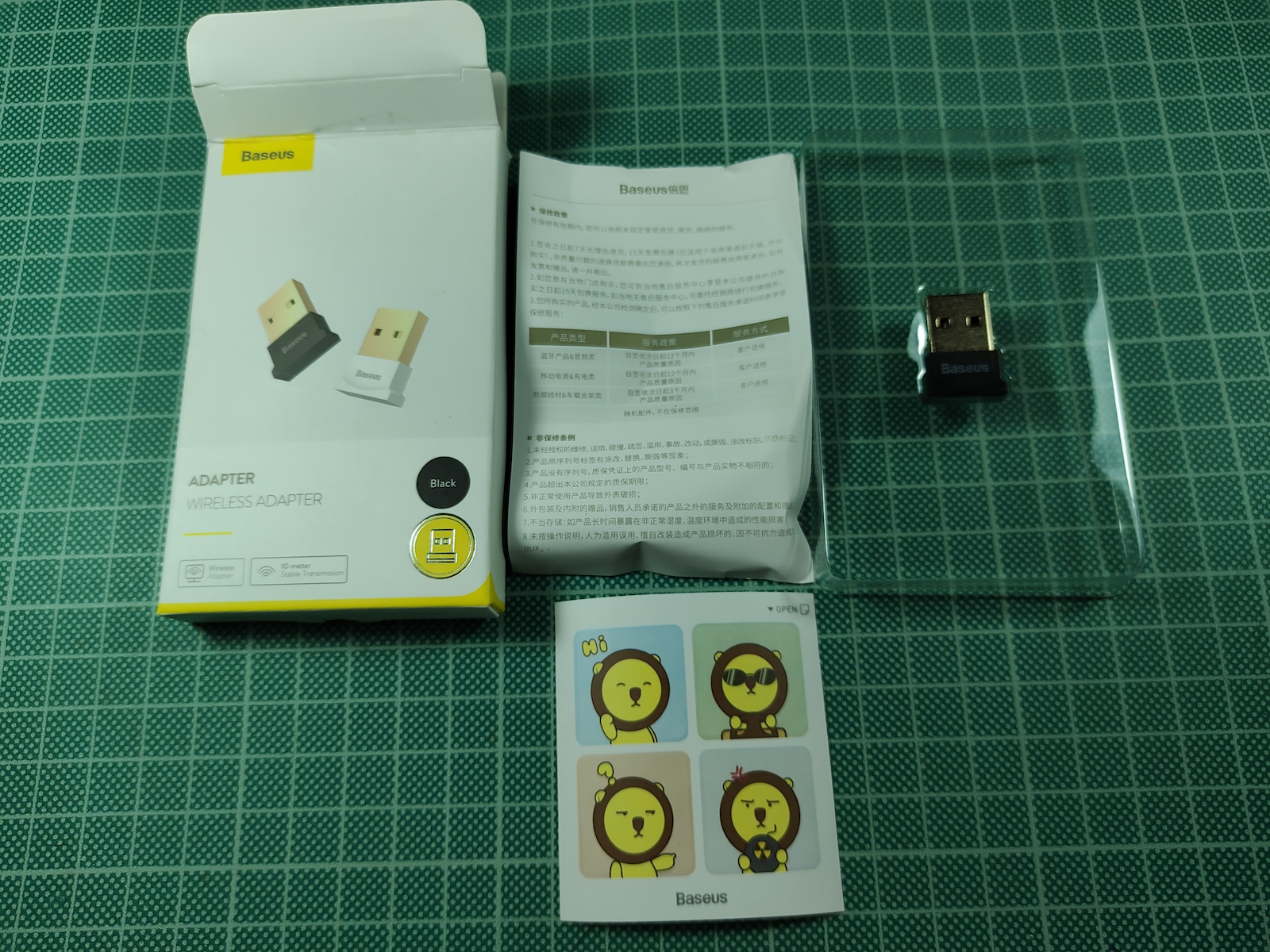 Baseus USB Bluetooth 4.0 Adapter με Εμβέλεια 10m (CCALL-BT01)