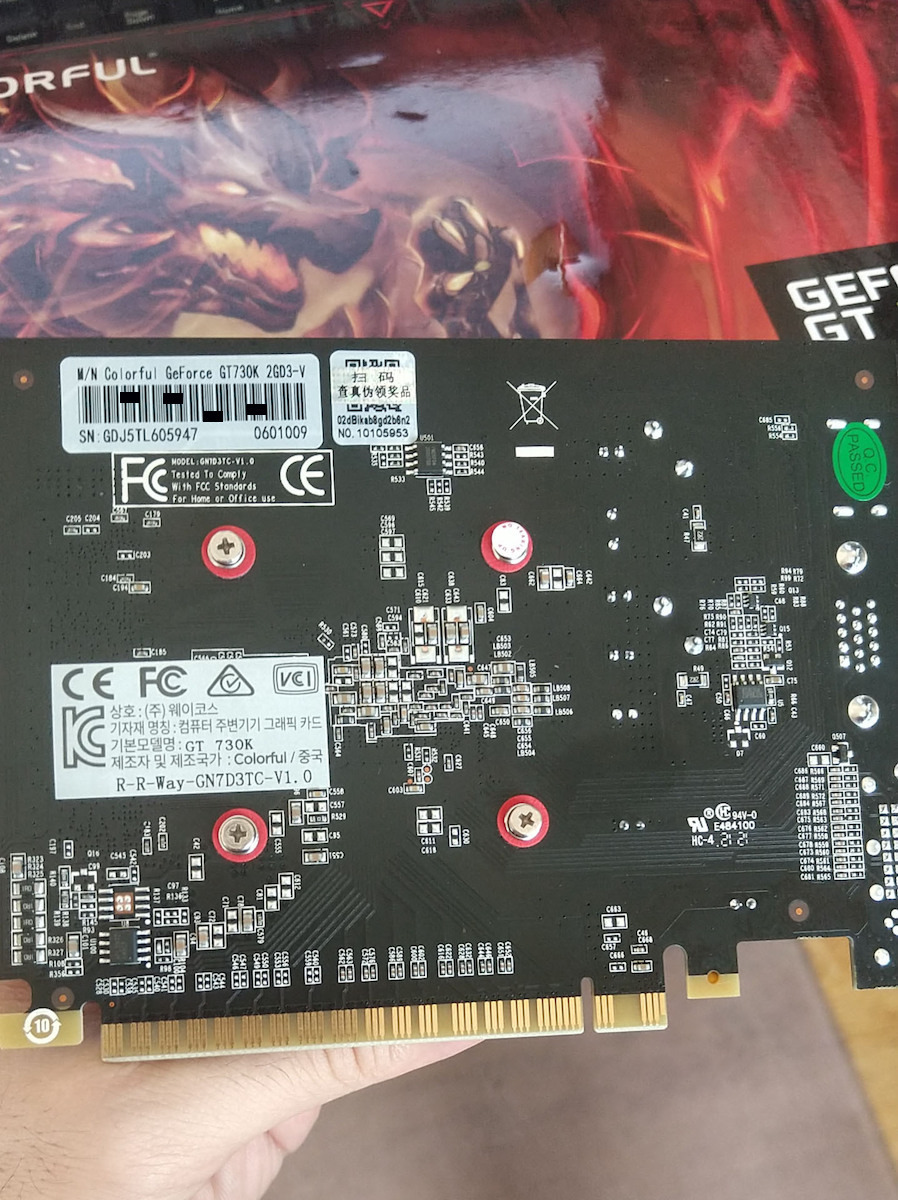 Colorful GeForce GT 730 2GB GDDR3 2GD3-V Graphics Card