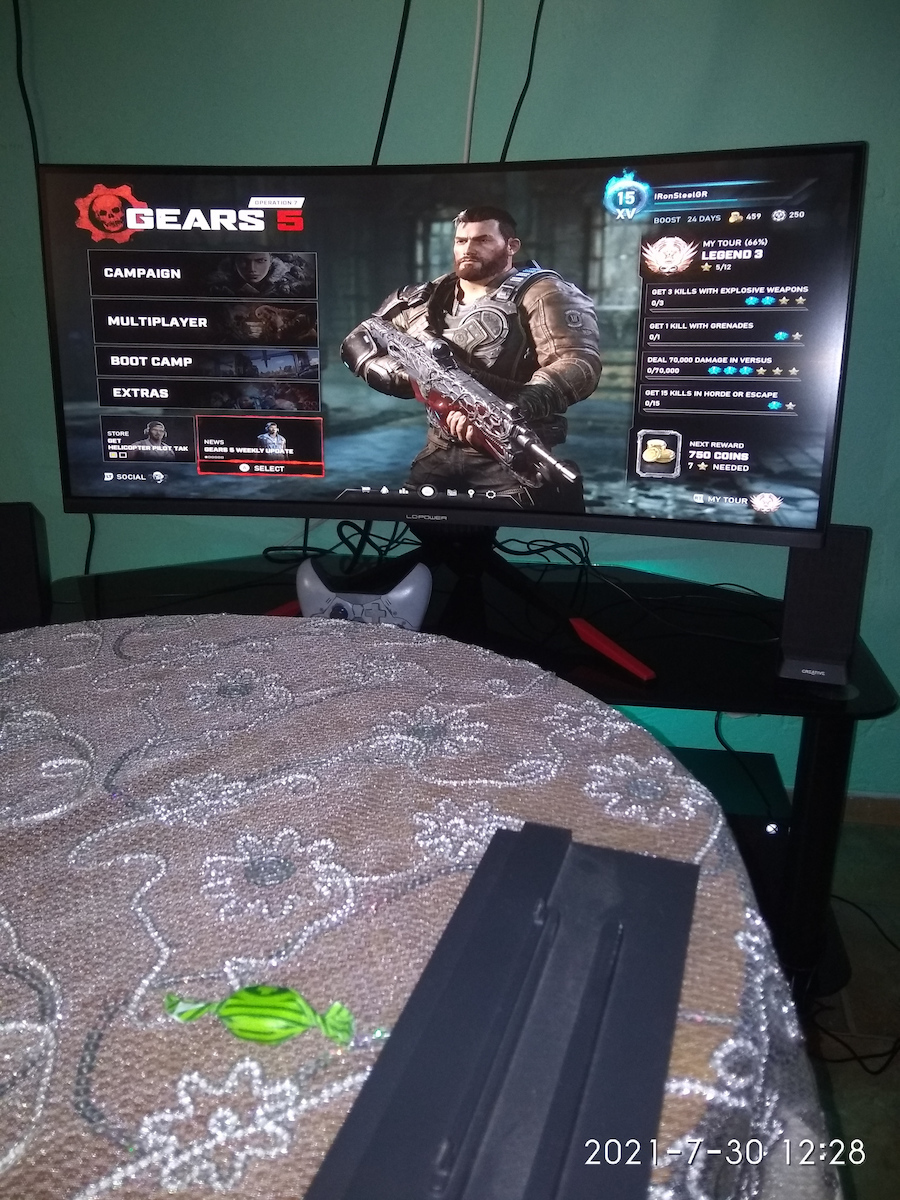 LC-Power LC-M34-UWQHD-144-C 34" Ultrawide HDR QHD 3440x1440 VA Curved Gaming Monitor 144Hz