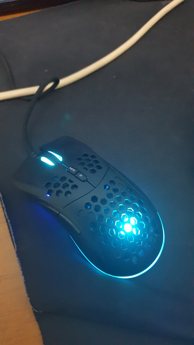 Genesis Krypton 550 RGB Gaming Ποντίκι 8000 DPI Λευκό