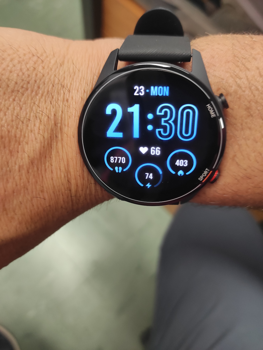Xiaomi Mi Watch Waterproof with Heart Rate Monitor (Black)