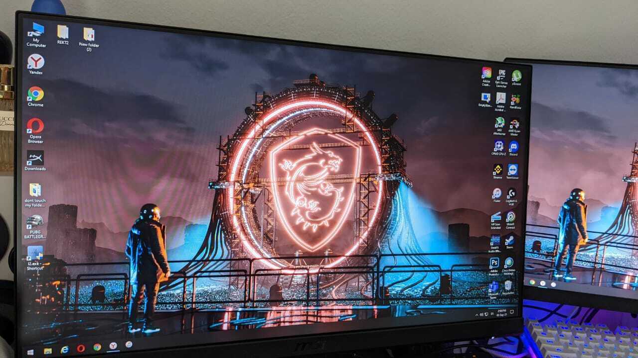 MSI MAG245R IPS Gaming Monitor 23.8" FHD 1920x1080 144Hz με Χρόνο Απόκρισης 1ms GTG