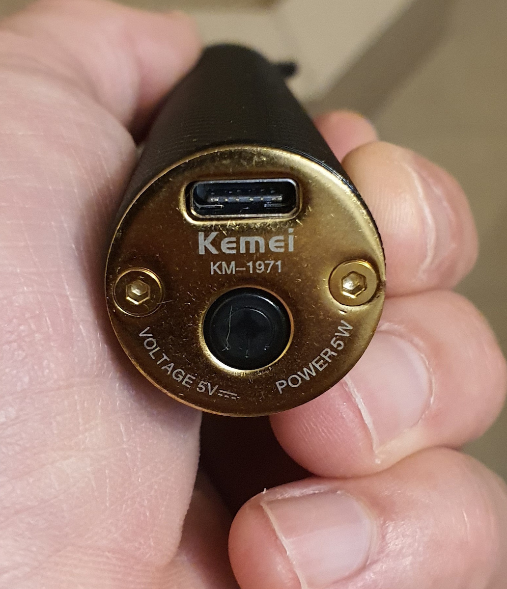Kemei Trimmer Μηχανή Επαναφορτιζόμενη KM-1971