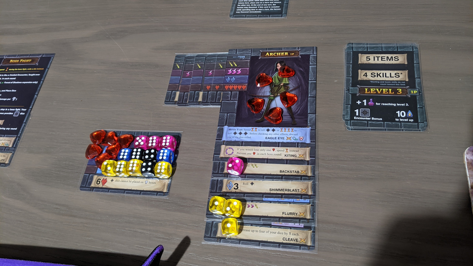 Board Game One Deck Dungeon for 1-2 Players 14+ Years Old (EN) Asmadi Games