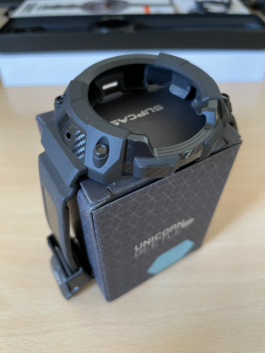 Supcase Unicorn Beetle Pro Plastic Case Black Colour for Galaxy Watch 3 45mm
