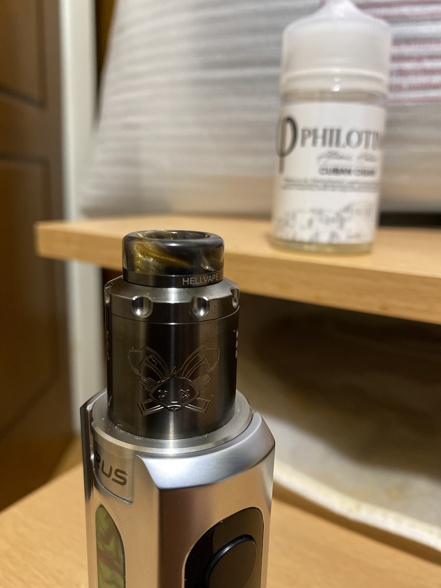 Hellvape Dead Rabbit V3 Atomizor pentru Țigări Electronice RDA 24mm Argint