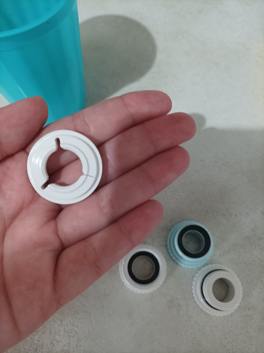 Toray Torayvino MK2-EG Filtru de Apă pentru Robinet cu Carbon Activat Granular și Membrane cu 3 Filtre de Înlocuire MKC-EG 0.1 μm