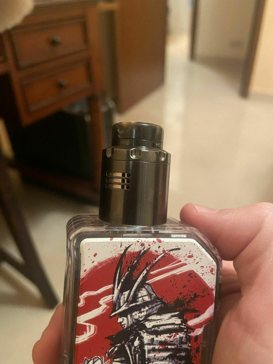 Hellvape Dead Rabbit V3 Atomizor pentru Țigări Electronice RDA 24mm Argint