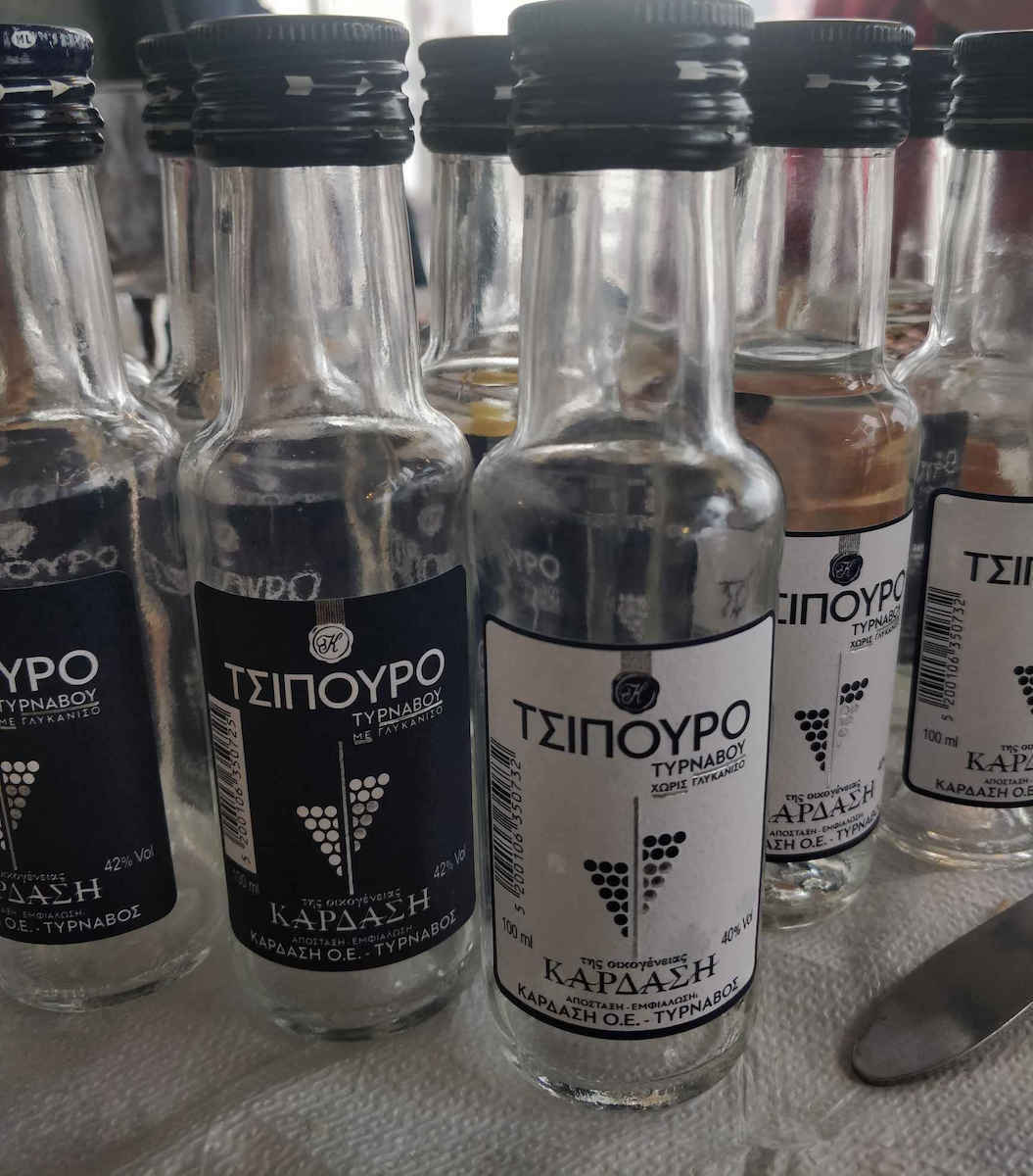 Kardasi Tsipouro mit Anis Tyrnavou 42% 700ml