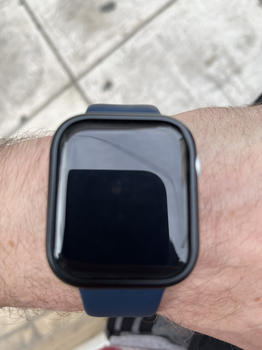 Whitestone Dome 2pack Tempered Glass Προστατευτικό Οθόνης για το Apple Watch 44mm