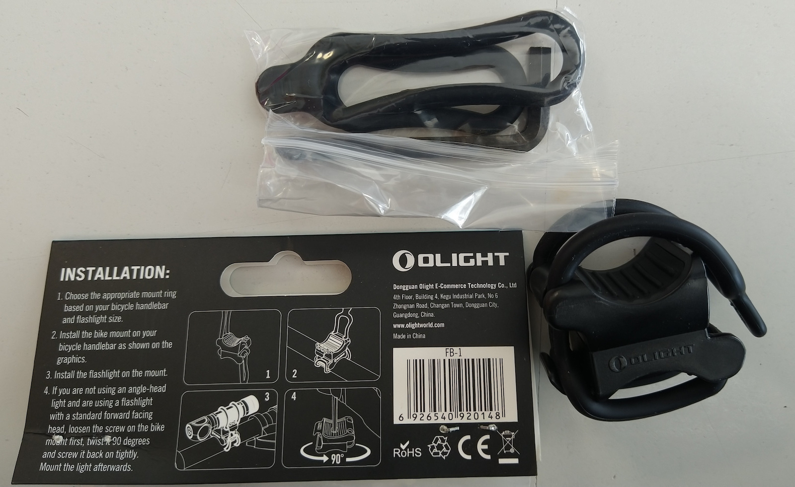 Olight Suport Bicicletă pentru Lanternă