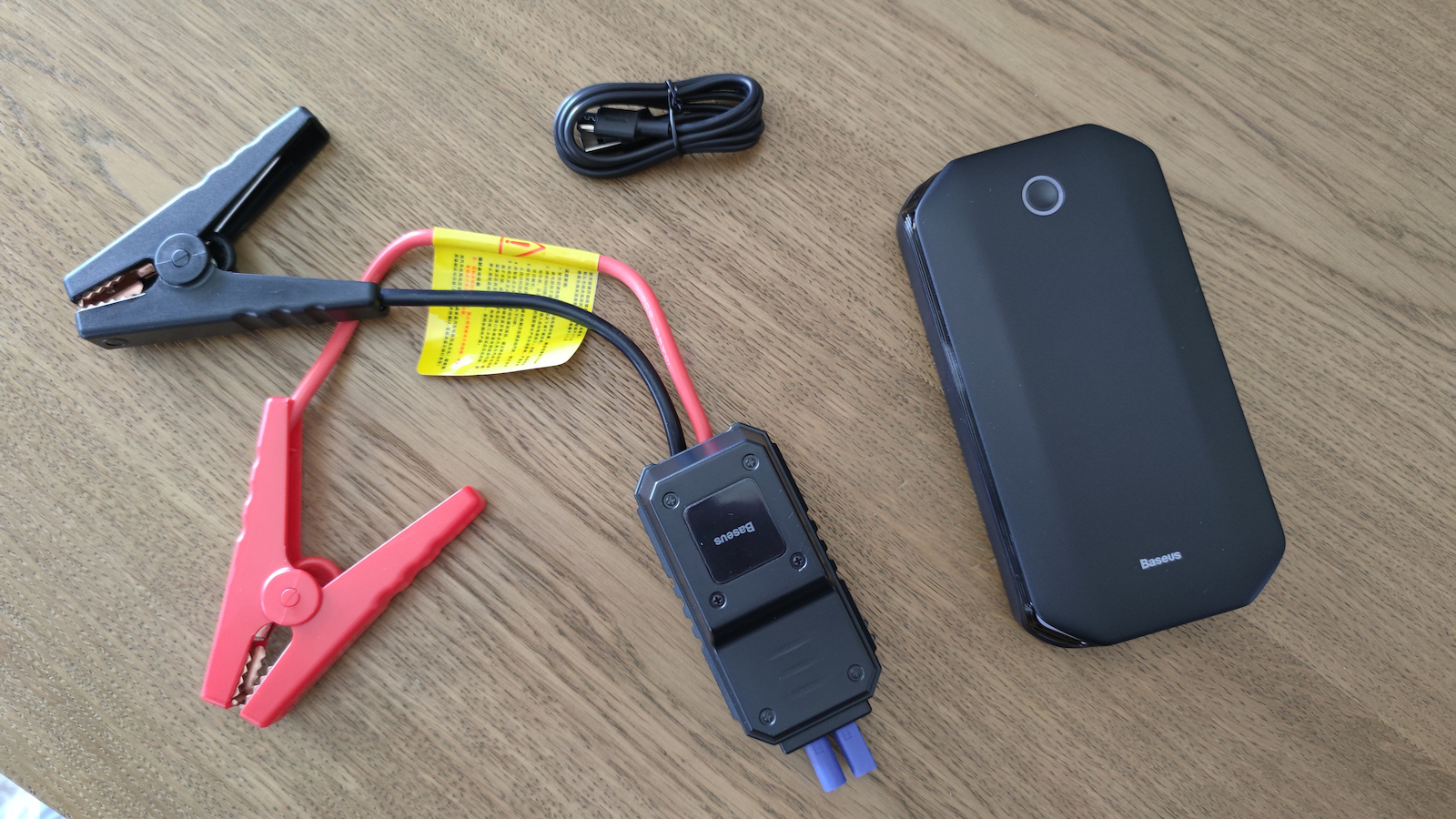 Baseus Super Energy Starter Portabil Pentru Baterii Auto și Motocicletă 8000mAh Cu Bancă De Alimentare Obiectiv USB 12V