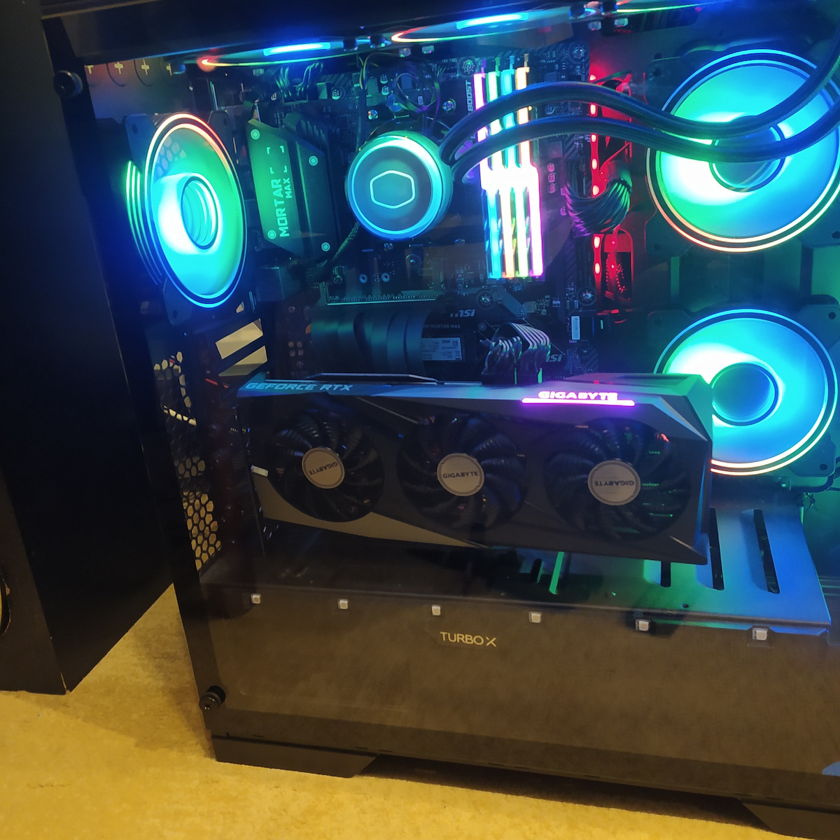 Gigabyte GeForce RTX 3060 Ti 8GB GDDR6 Gaming OC Pro (rev. 3.0) Grafikkarte (rev. 3.0))