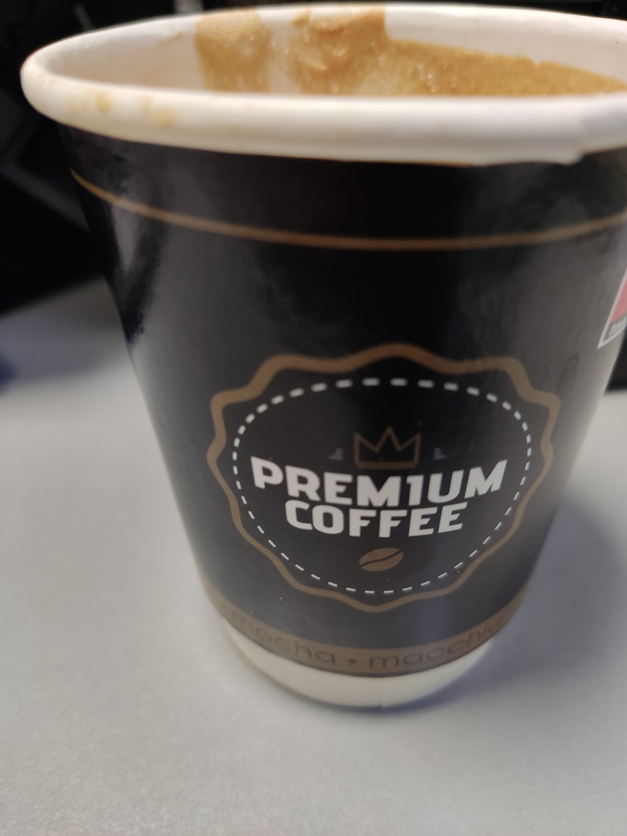 Fresh Disposable Cup Paper Double Wall Black 240ml 25pcs