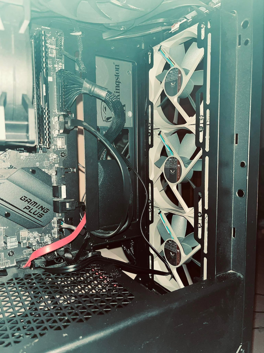 Noctua NF-S12B Redux-1200 PWM Koelventilator - 120mm, 1200 RPM, Stil & Krachtig