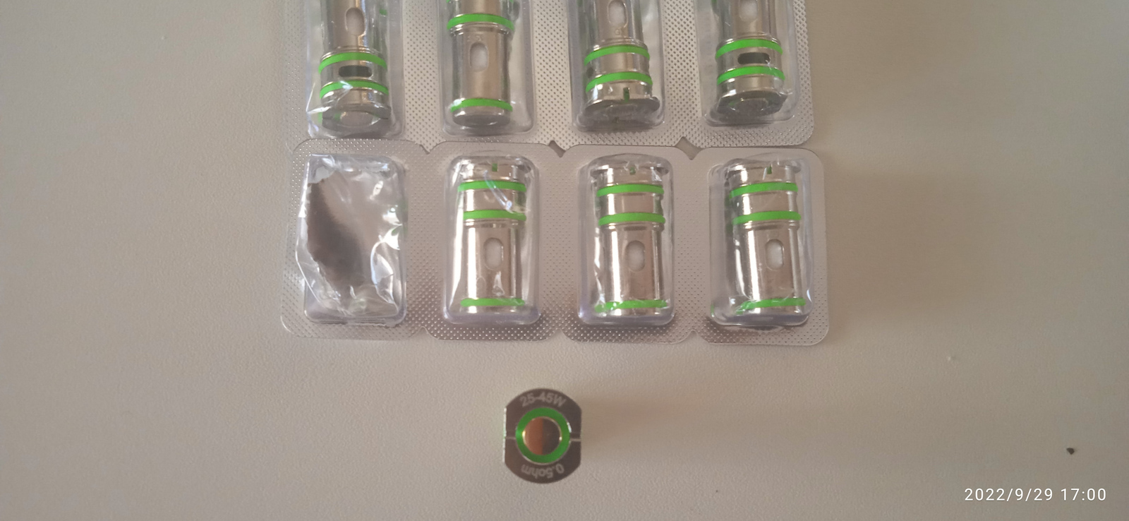 Eleaf GX Coil Electronic Cigarette Resistance 0.5ohm (RDL) 4pcs