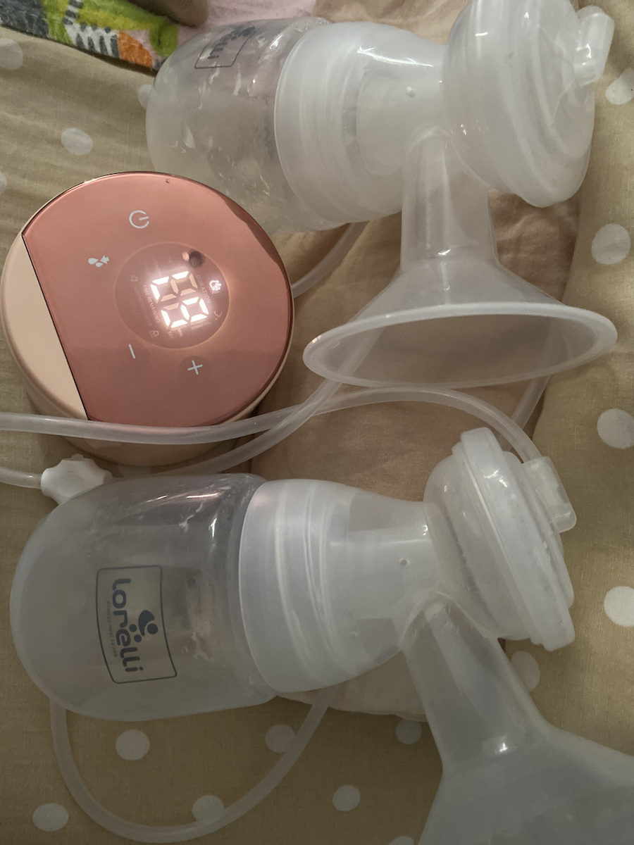 Lorelli Electric Double Breast Pump Daily Comfort Double Electric BPA Free Pink 180ml