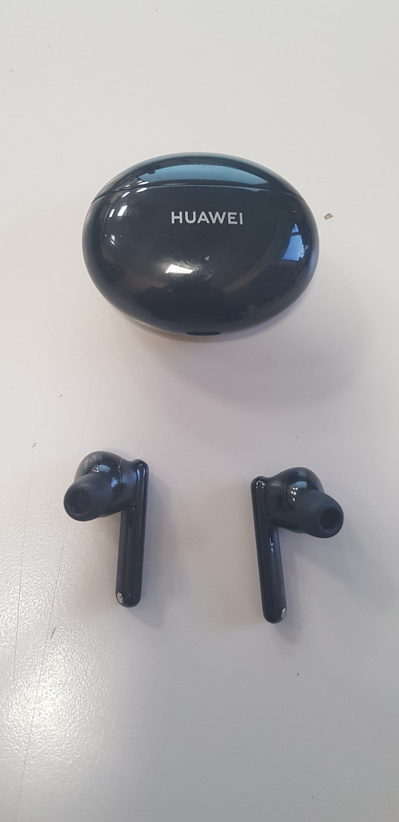 Huawei FreeBuds 4i Bluetooth Handsfree Ακουστικά με Θήκη Φόρτισης Μαύρα