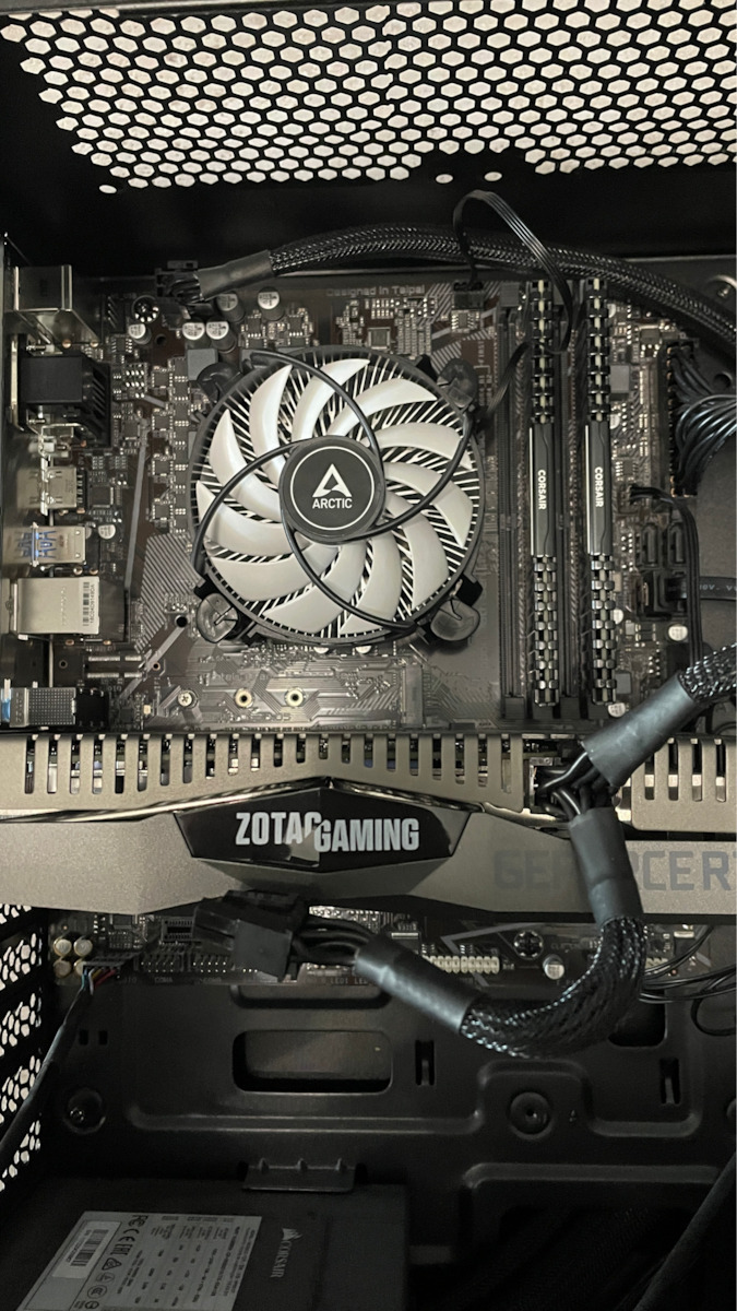 Arctic Alpine 12 LP Ψύκτρα Επεξεργαστή Low Profile για Socket 115x/1200 Λευκή