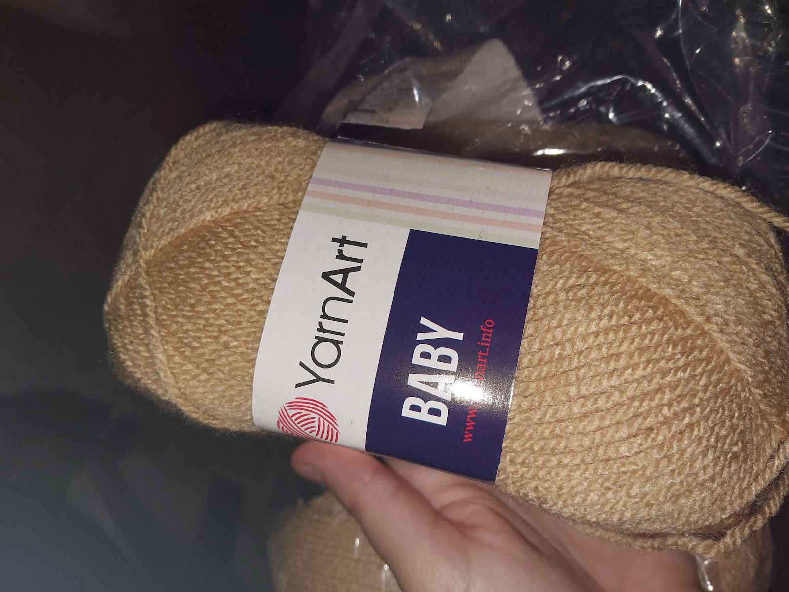YarnArt Плетиво за плетене Acrilyc Бежов 50м 5гр