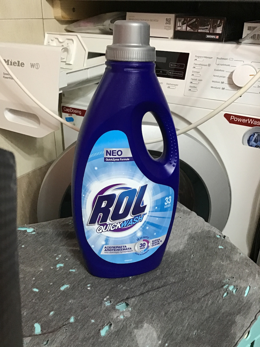 ROL Quickwash Υγρό Απορρυπαντικό Ρούχων 1.6lt (33 Μεζούρες)