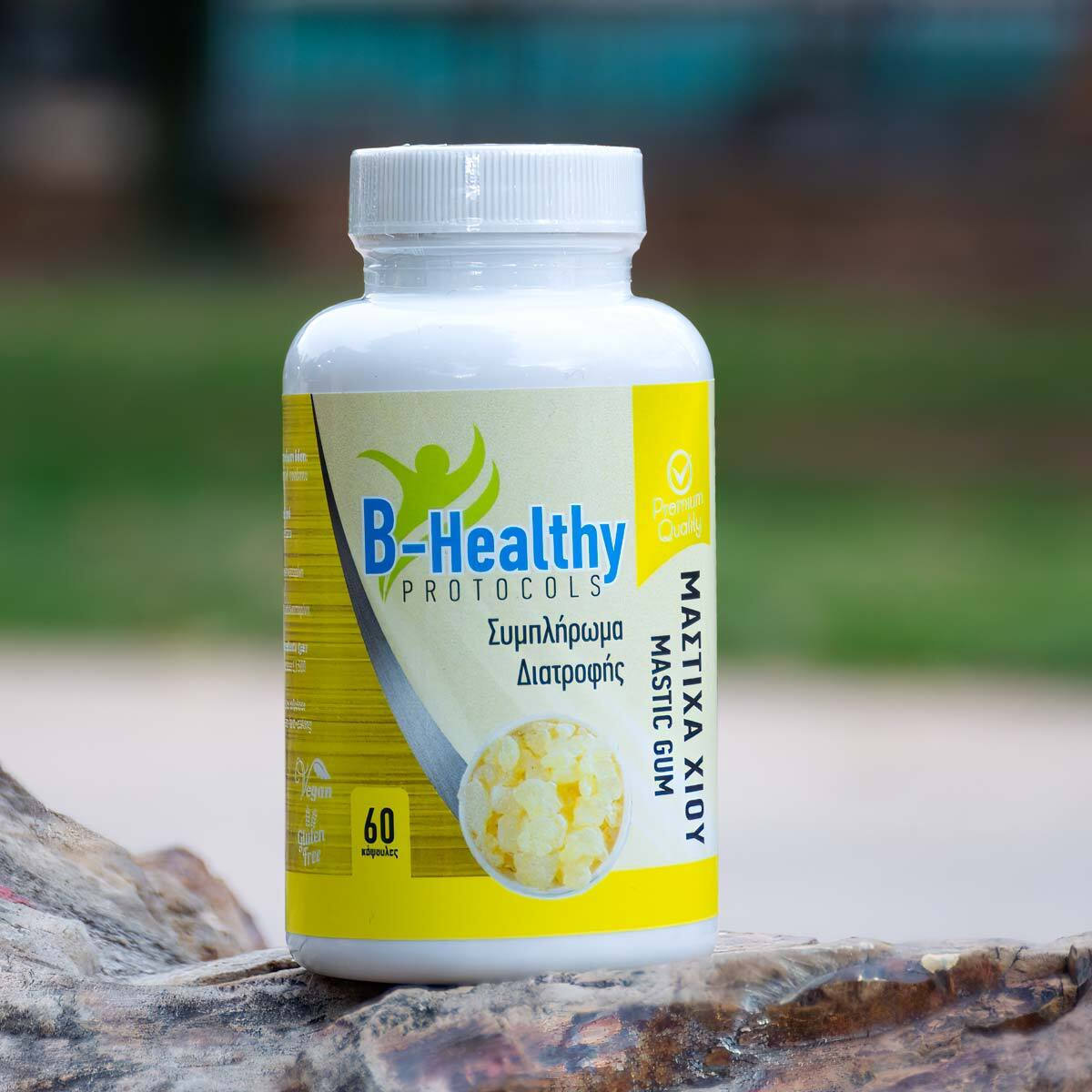 B-Healthy Mastix Kaugummi 500mg 60 Kapseln