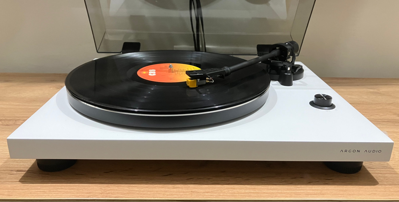 Argon Audio TT-3 Πικάπ με Belt Drive Λευκό
