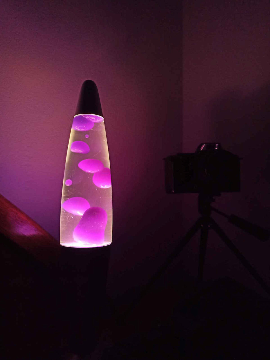 Διακοσμητικό Φωτιστικό LED Lava Lamp