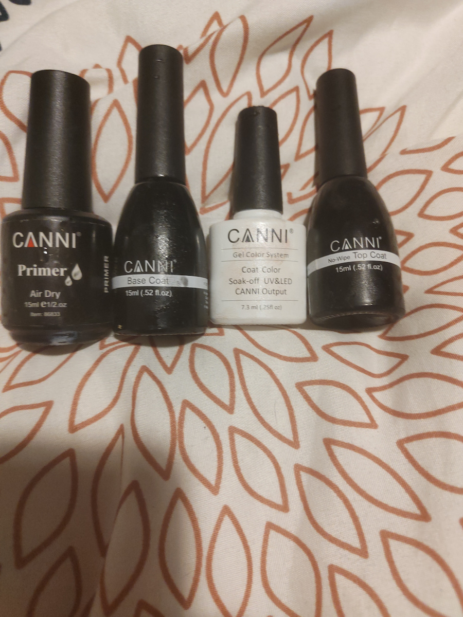 Canni Classic Semi-Permanent Nail Polish 042 Dark Magenta 7.3ml 1pcs