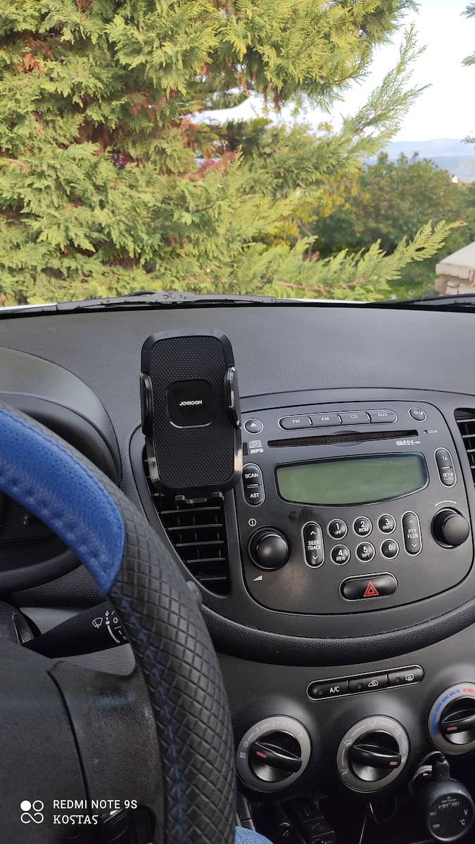 Joyroom JR-ZS259 Car Mobile Mount 6.7" with Adjustable Hooks Black