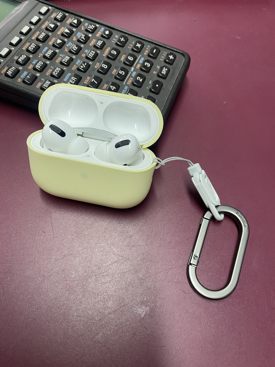 Ringke Silicone Hülle Silikon mit Haken Seafoam für Apple AirPods Pro 2