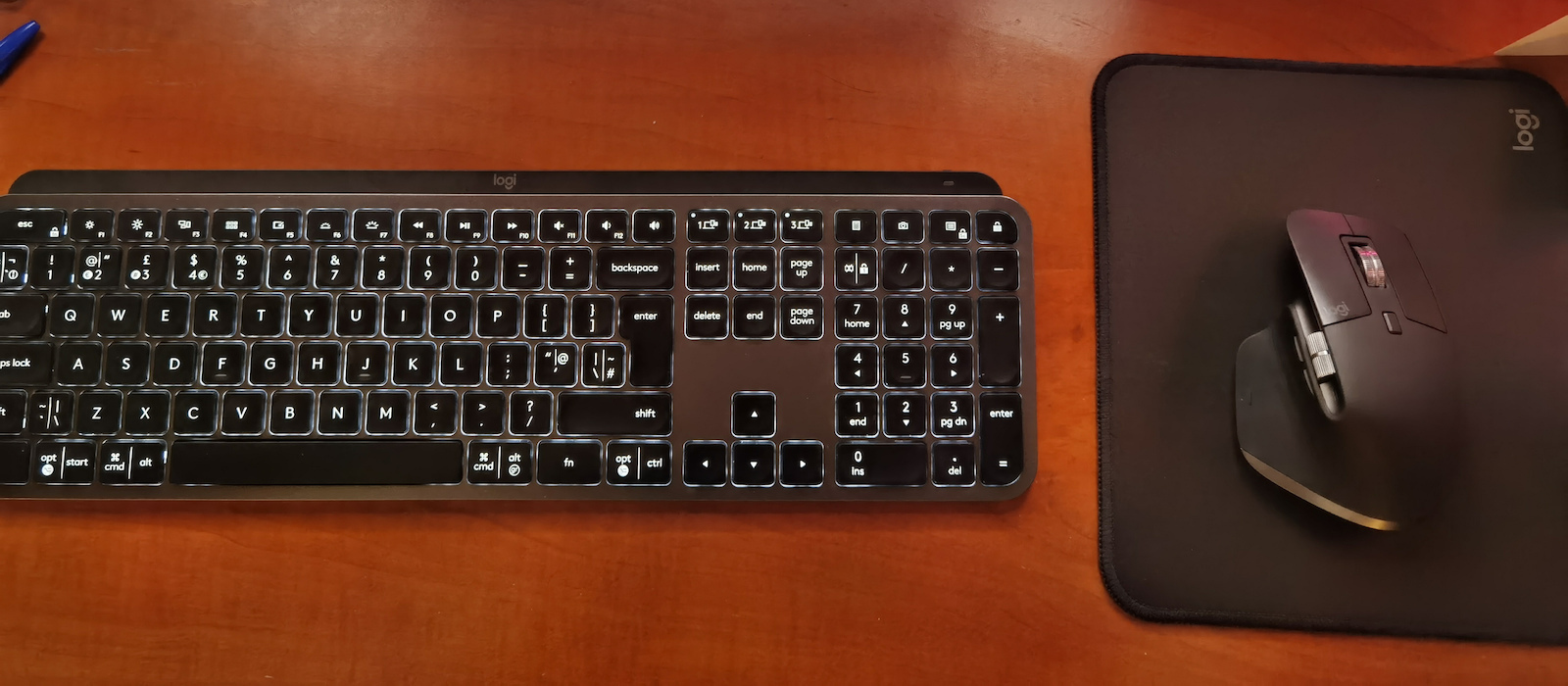 Logitech MX Master 3S Безжичен Ергономичен Bluetooth Мишка Графит