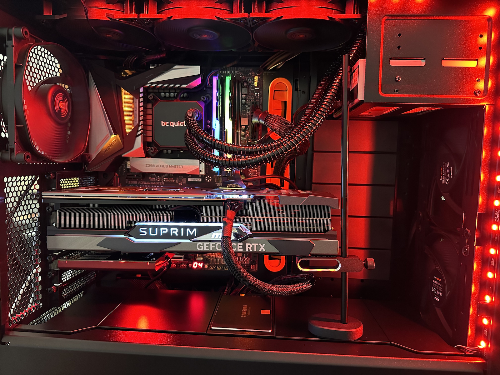 GeForce RTX 4070 Ti 12GB GDDR6X Suprim X Κάρτα Γραφικών