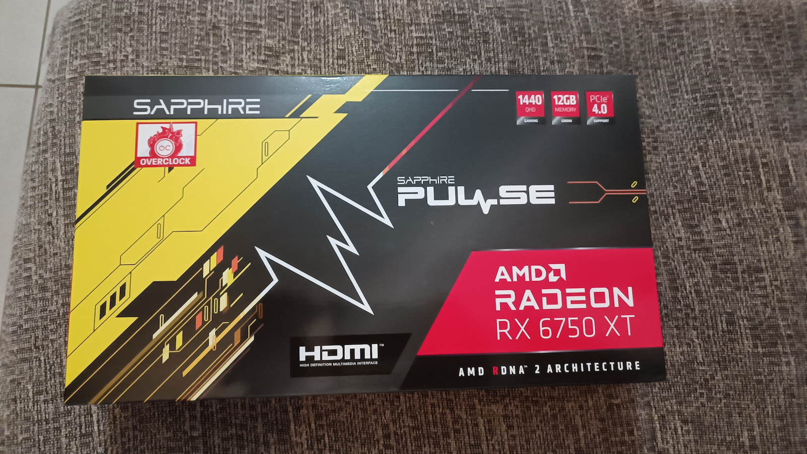 Sapphire Radeon RX 6750 XT 12GB GDDR6 Puls Placă Grafică