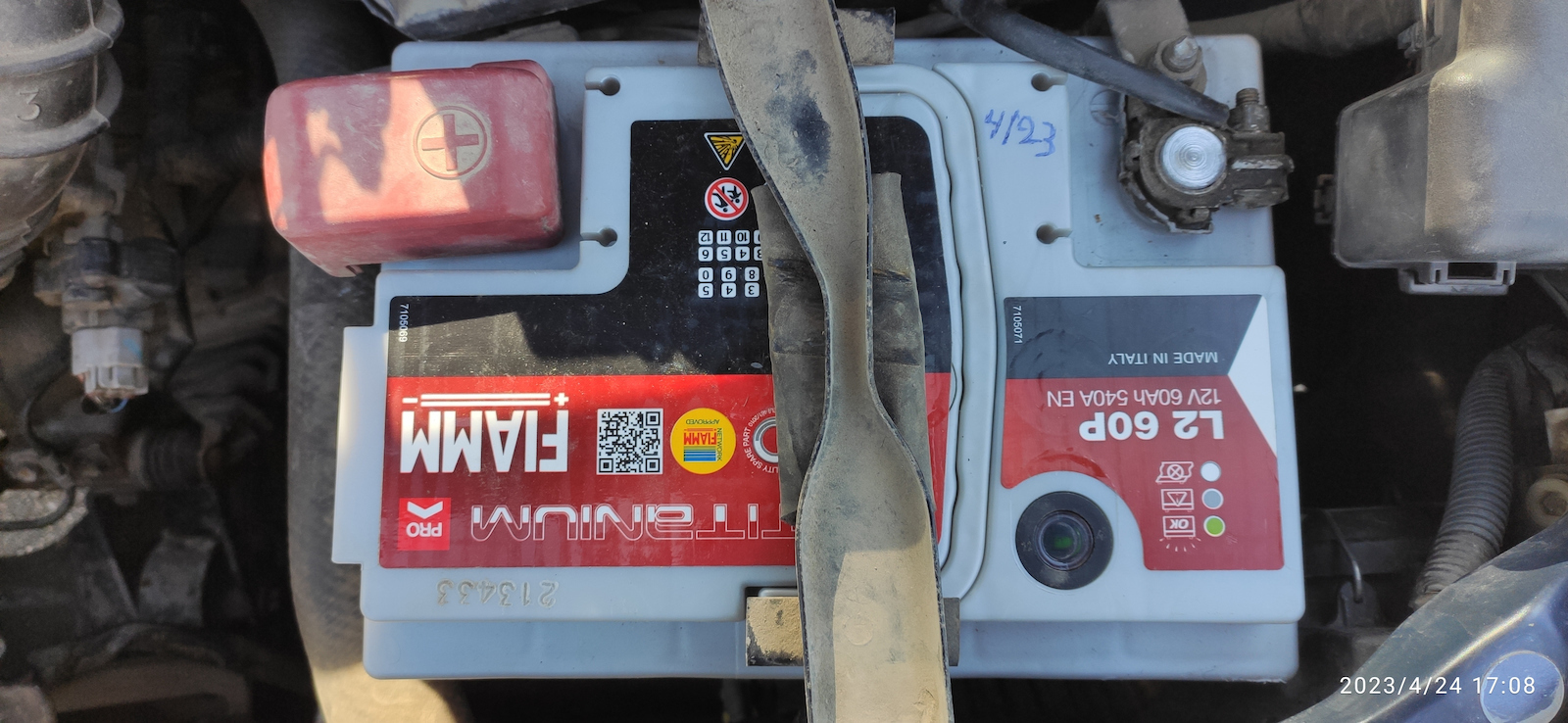 Fiamm Μπαταρία Αυτοκινήτου Titanium Pro L2 60P με Χωρητικότητα 60Ah και CCA 540A