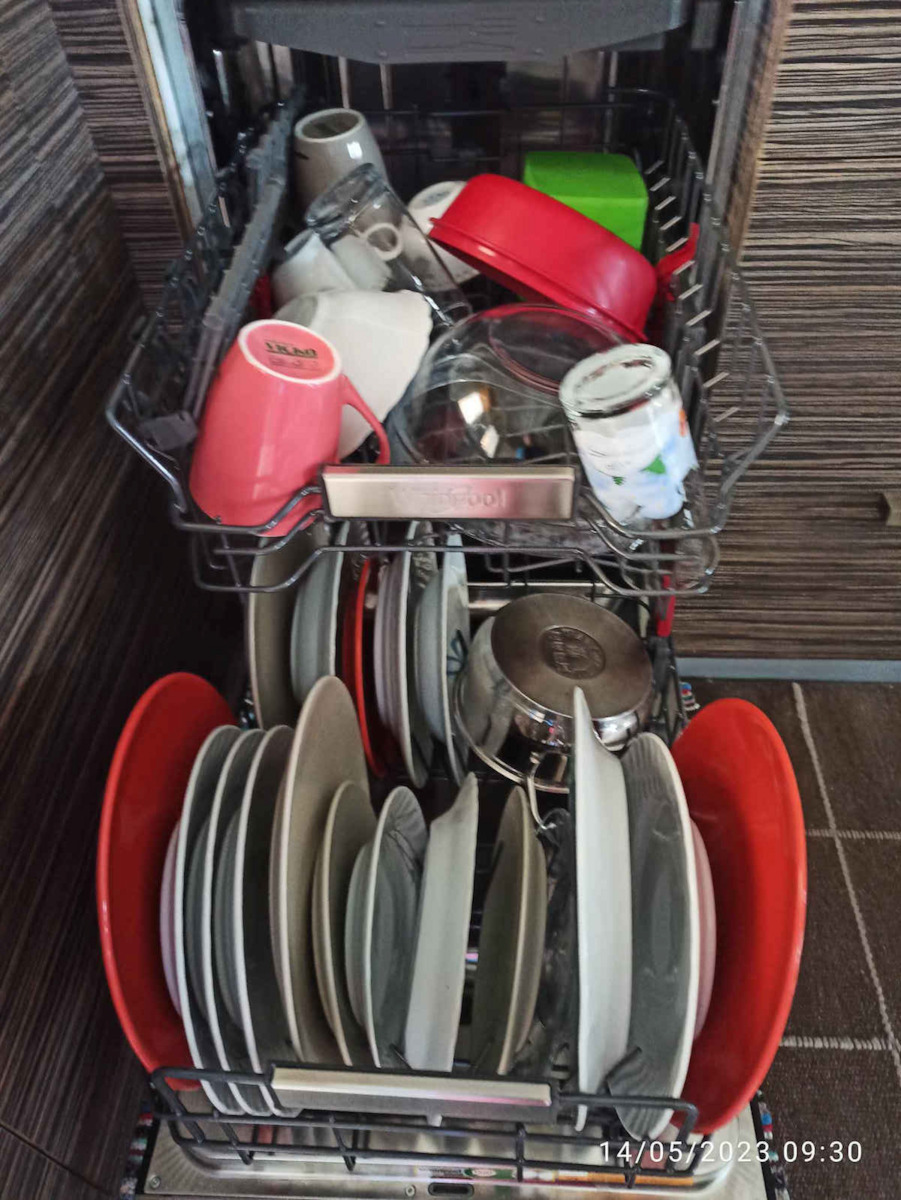 Whirlpool Einbaugeschirrspüler für 10 Gedecke B44.8xH82cm