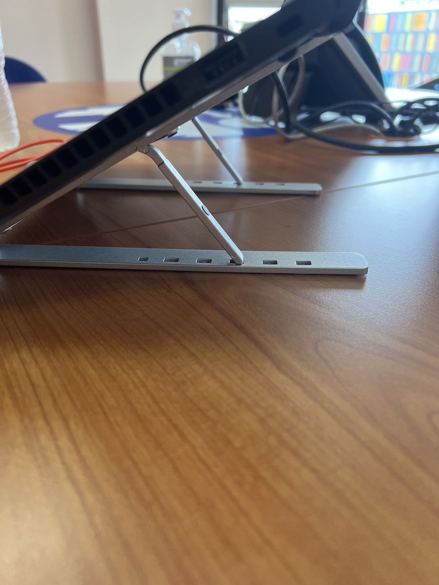 Tech-Protect Alustand Stand for Laptop up to 16" Silver