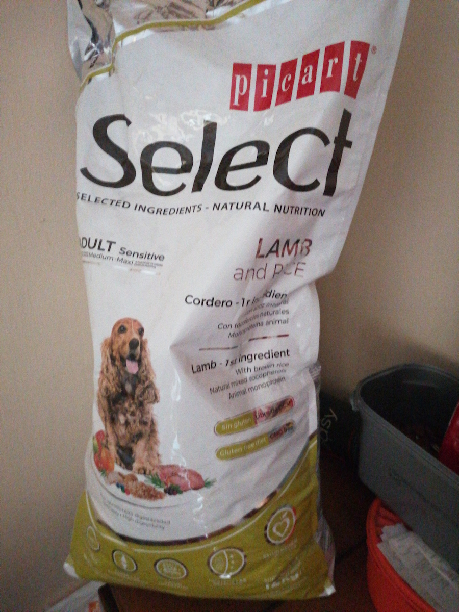 Picart Select Mini Adult 3kg Dry Food Gluten-Free for Adult Small Breed Dogs with Rice and Salmon