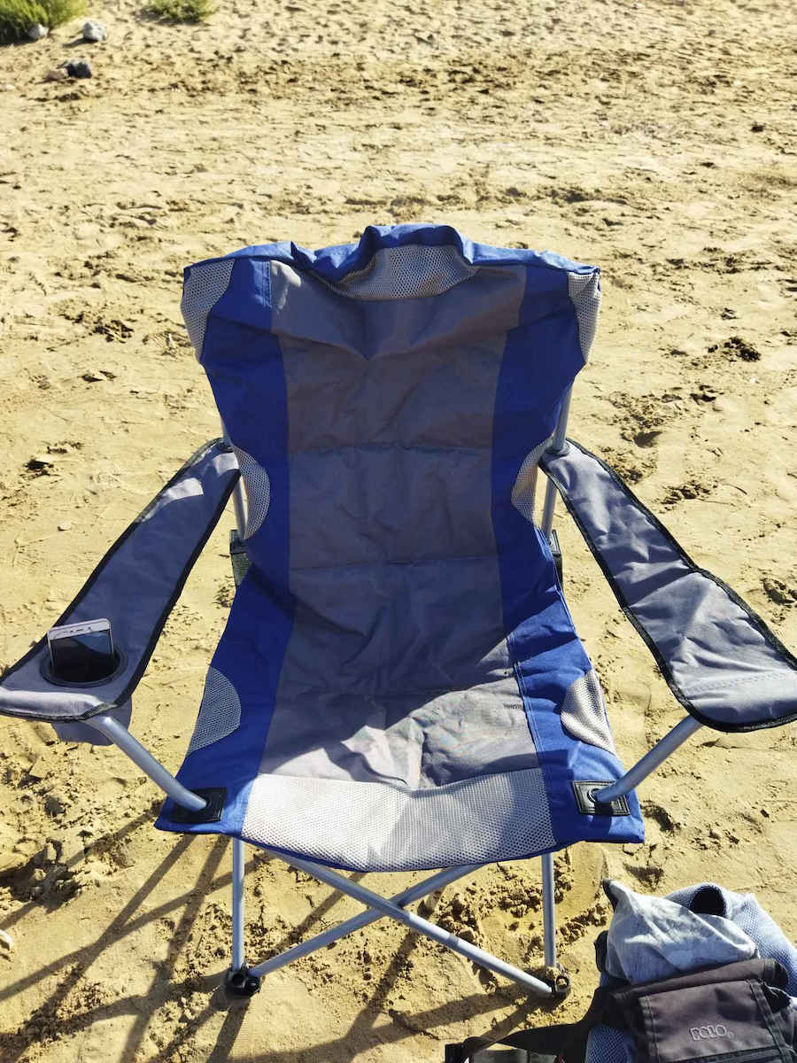 Nattera Ocean Chair Beach Gray