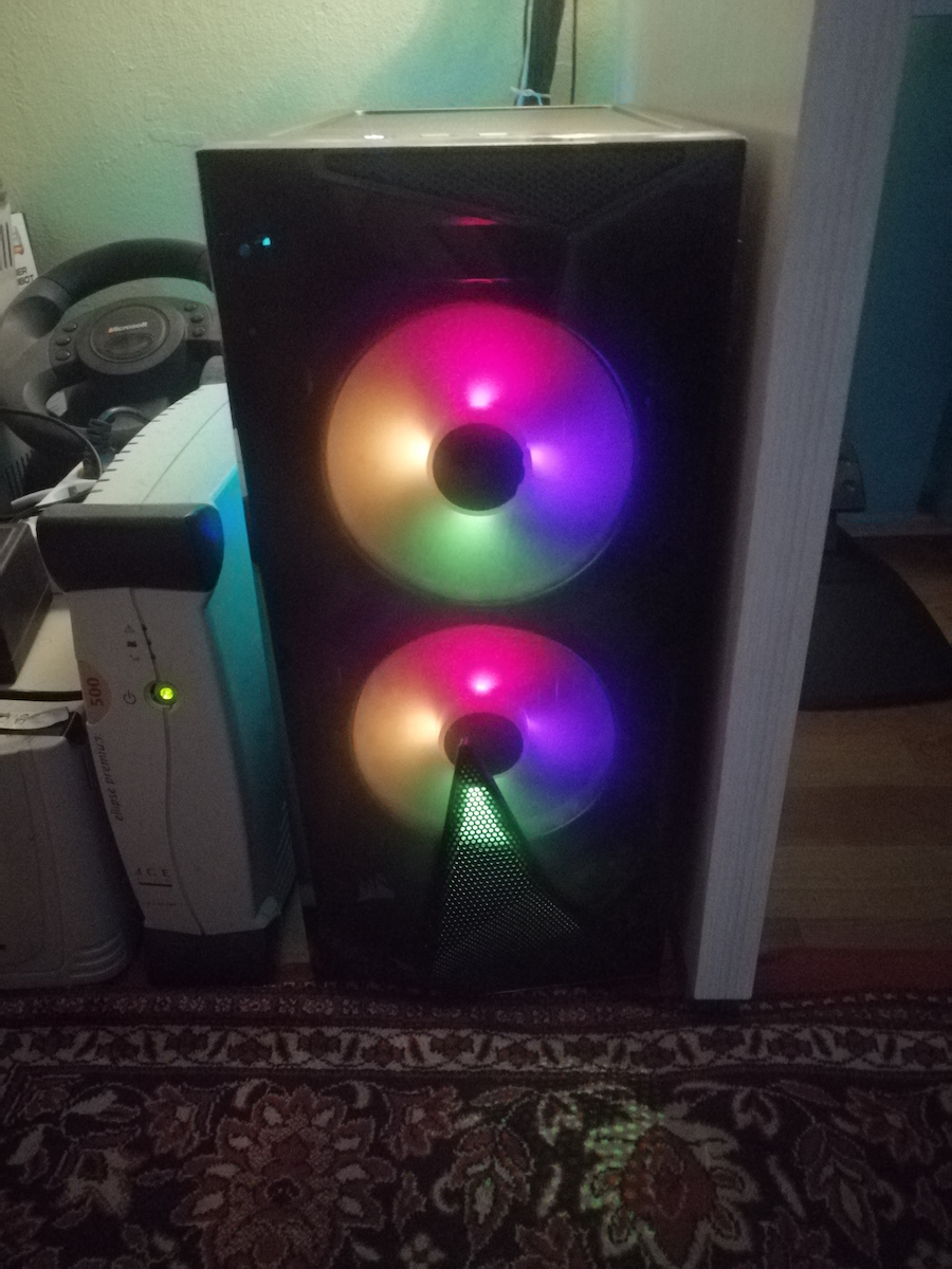 Corsair Carbide Spec Delta RGB Gaming Midi Tower Κουτί Υπολογιστή με Πλαϊνό Παράθυρο Μαύρο