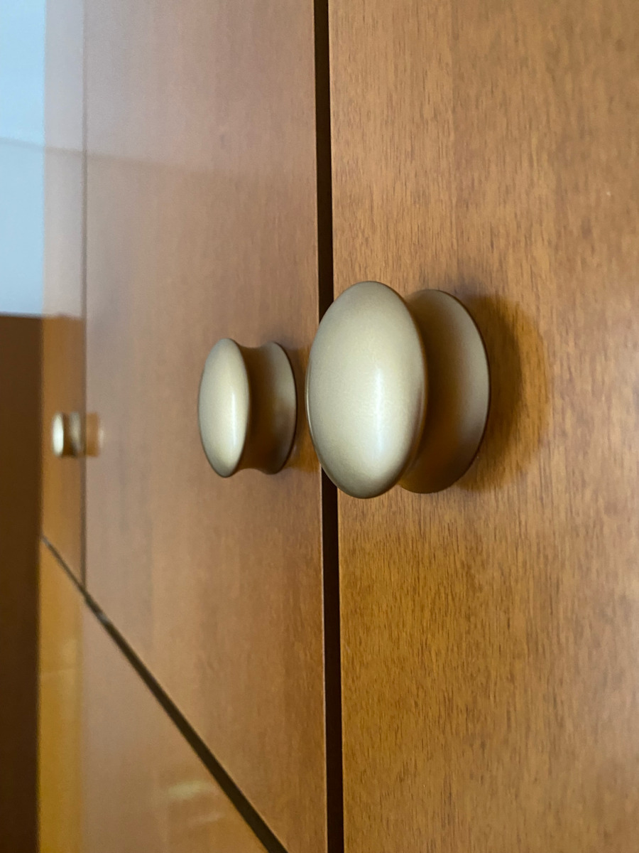 Roline Knob Furniture made of Zamak Matte Gold D50mm 562-XRYSO-MAT 1pcs