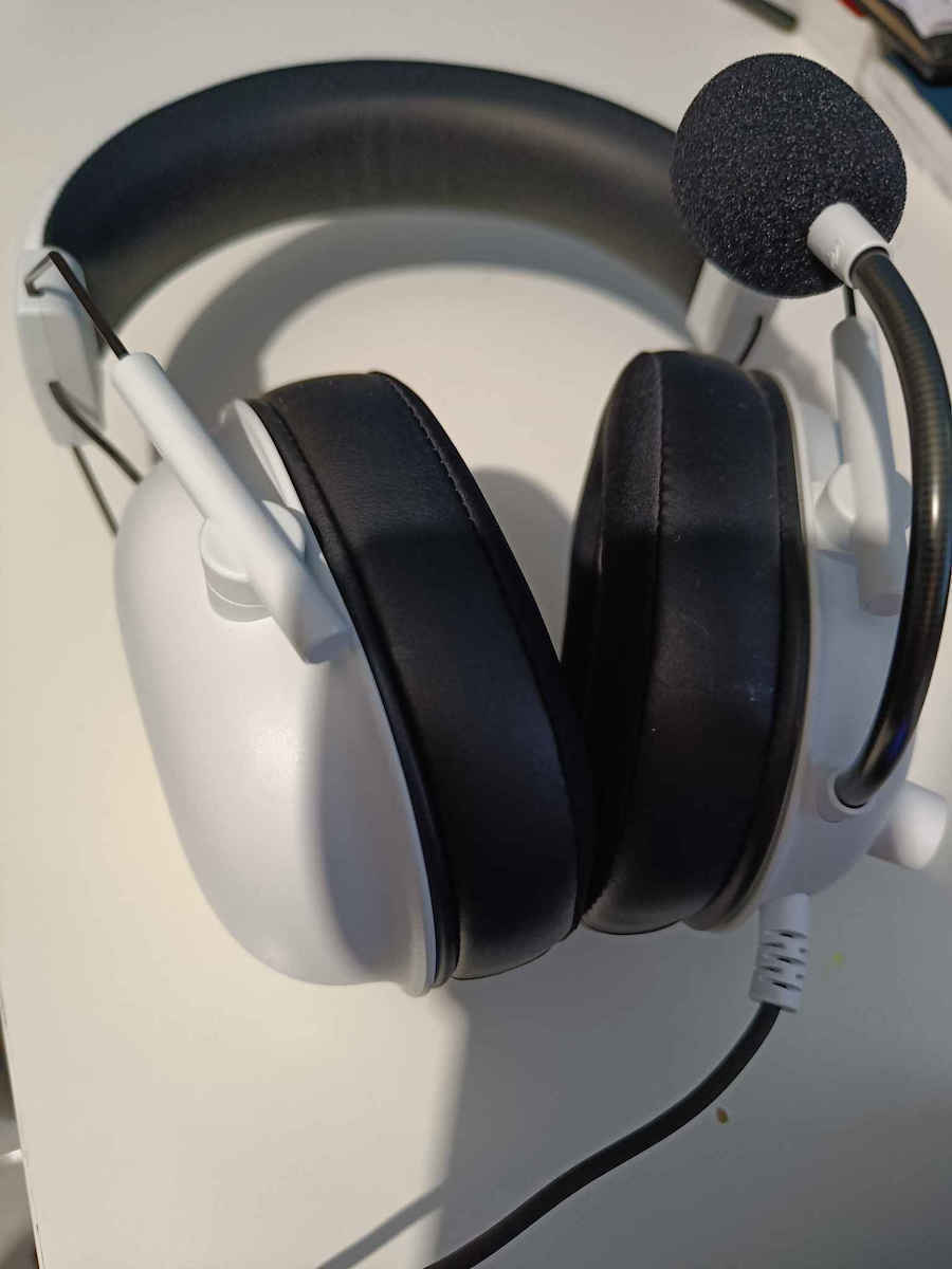 Razer BlackShark V2 X Over Ear Gaming Headset με σύνδεση 3.5mm Λευκό for Nintendo Switch / Nintendo Switch 2 / PC / PS4 / PS5 / XBOX