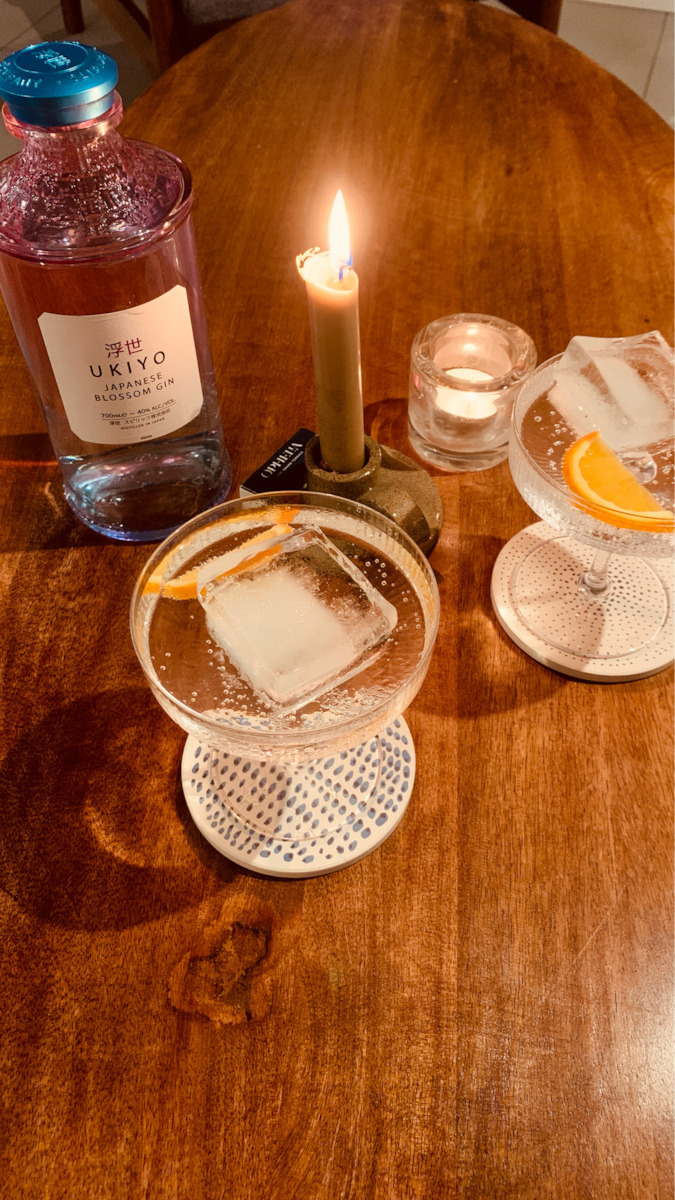 Ukiyo Japanese Blossom Gin 40% 700ml