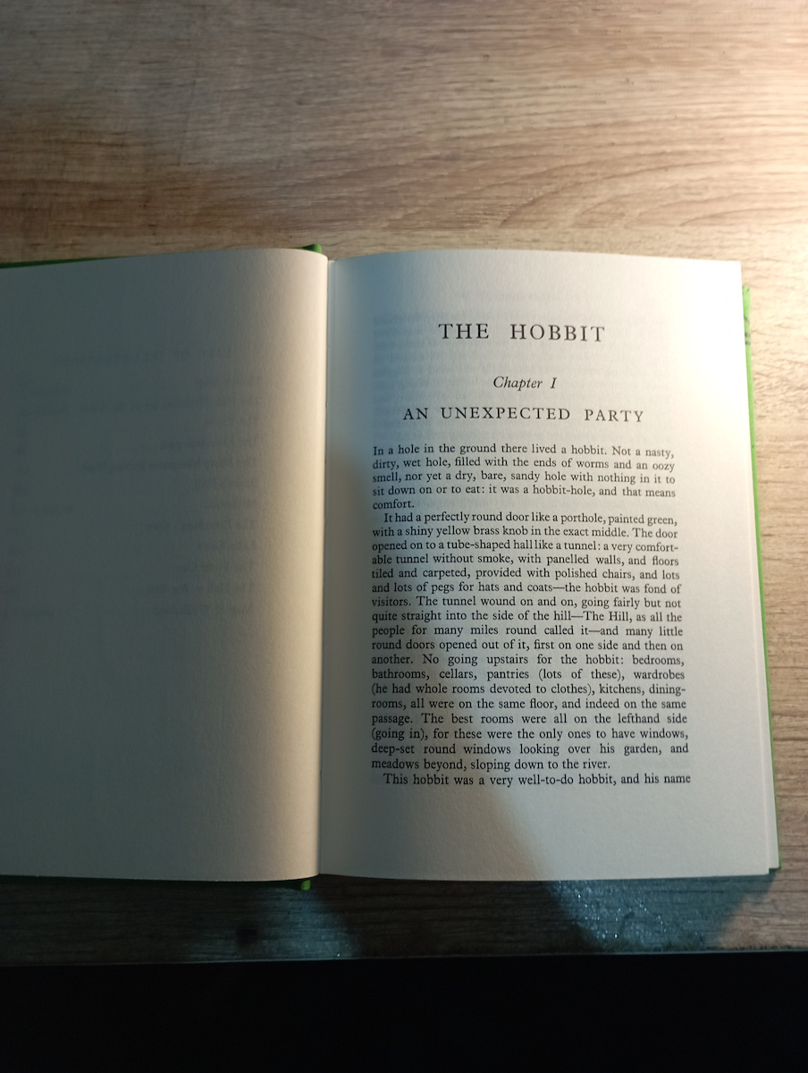 The Hobbit Facsimile Gift Edition