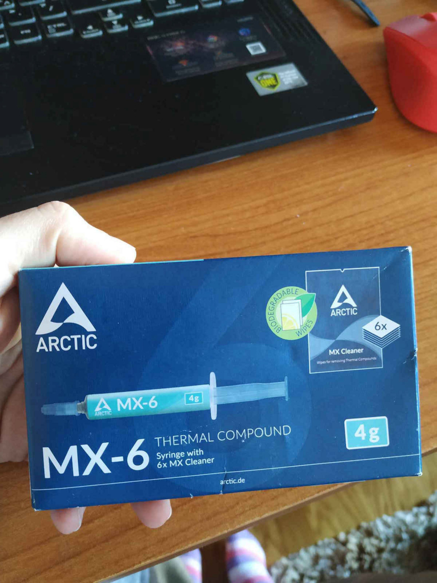 Arctic MX-6 Ultimate Performance 4g + 6x MX Cleaner au meilleur