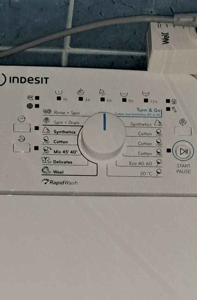 Indesit BTW L60400 EE/N Πλυντήριο Ρούχων Άνω Φόρτωσης 6kg 1000 Στροφών ...