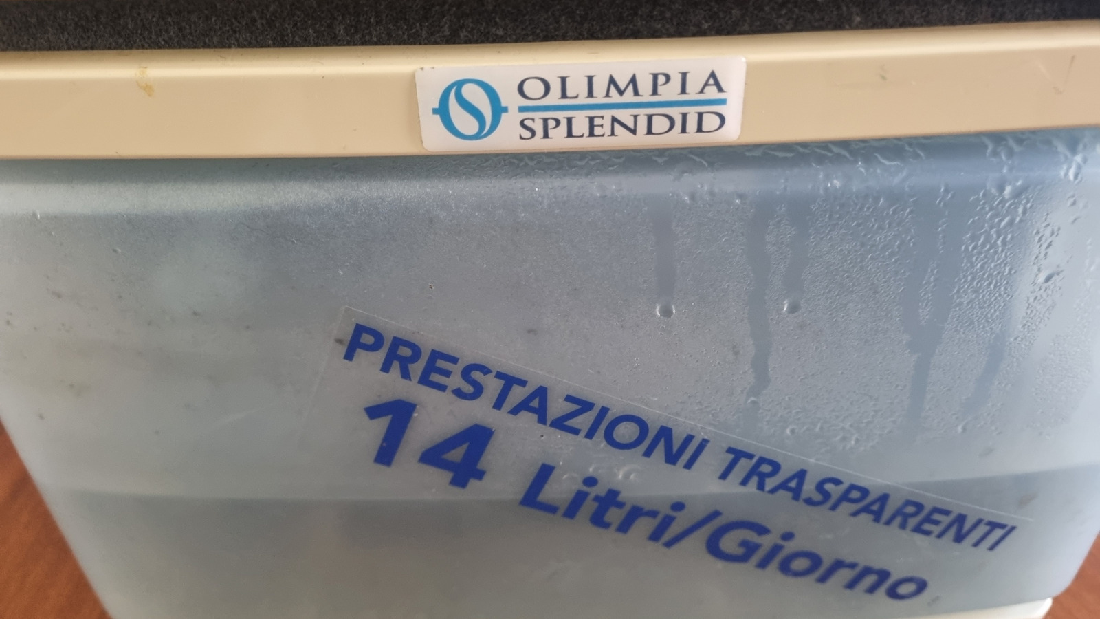 Olimpia Splendid Aquaria S1 24 P Αφυγραντήρας με Συμπιεστή και Wi-Fi 24lt